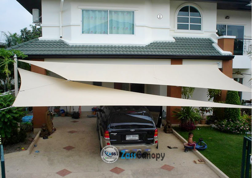 Kanopi Tenda Membrane Untuk Carport